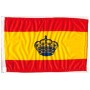 Bandera Española 20x30cm con Corona