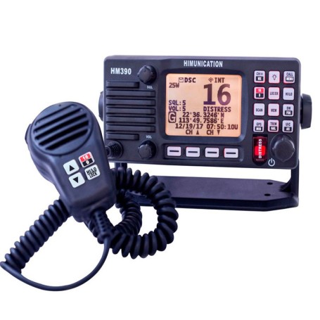 Radio VHF Fija Himunication HM390 Con DSC y NMEA0183