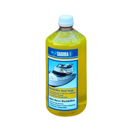 Jabón WASH-WAX 1L para Limpiar Barcos Sadira