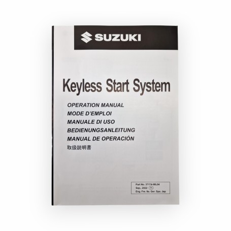 Manual operador Sistema KLS 34212-96L41-000