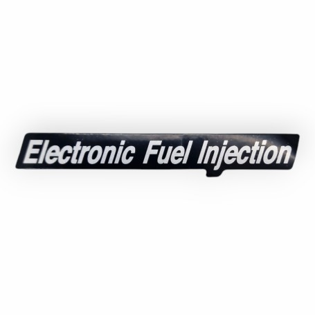 Decal, efi (black) Original Suzuki 61446-89L10-YAY