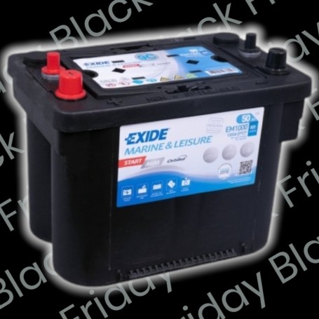 Batería EXIDE MARINE EM1000 Start AGM 12V