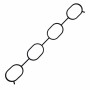 Junta Original Yamaha 6D8-13645-00-00