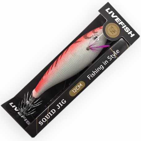 Pajarito Livefish para Calamares en Colores Naranja, Azul y Verde