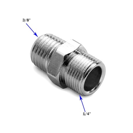 Conector 3/8" a 1/4" NPT