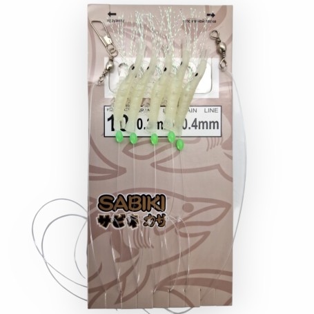 Sabiki Aparejo 5 camarones