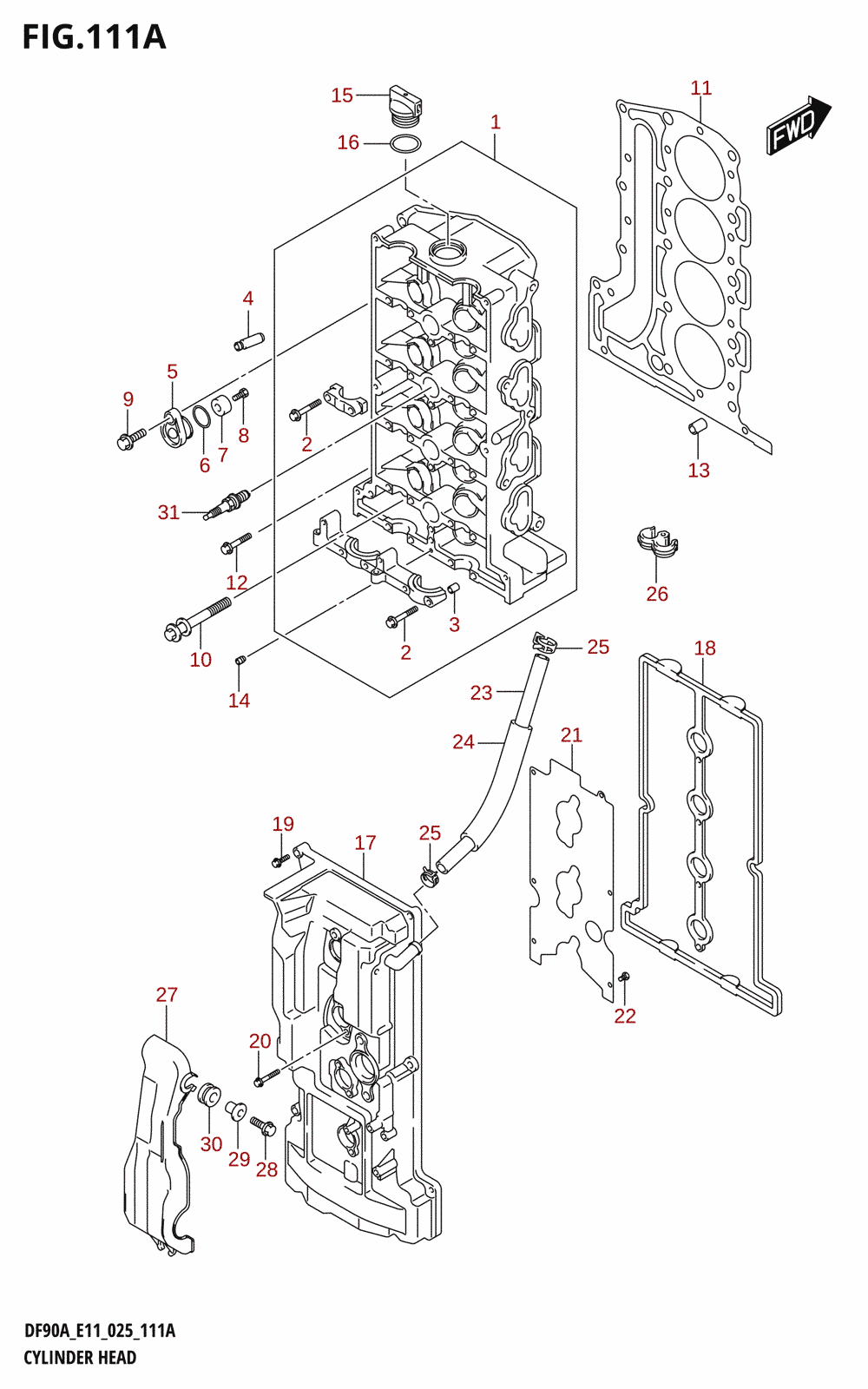 111A - CYLINDER HEAD