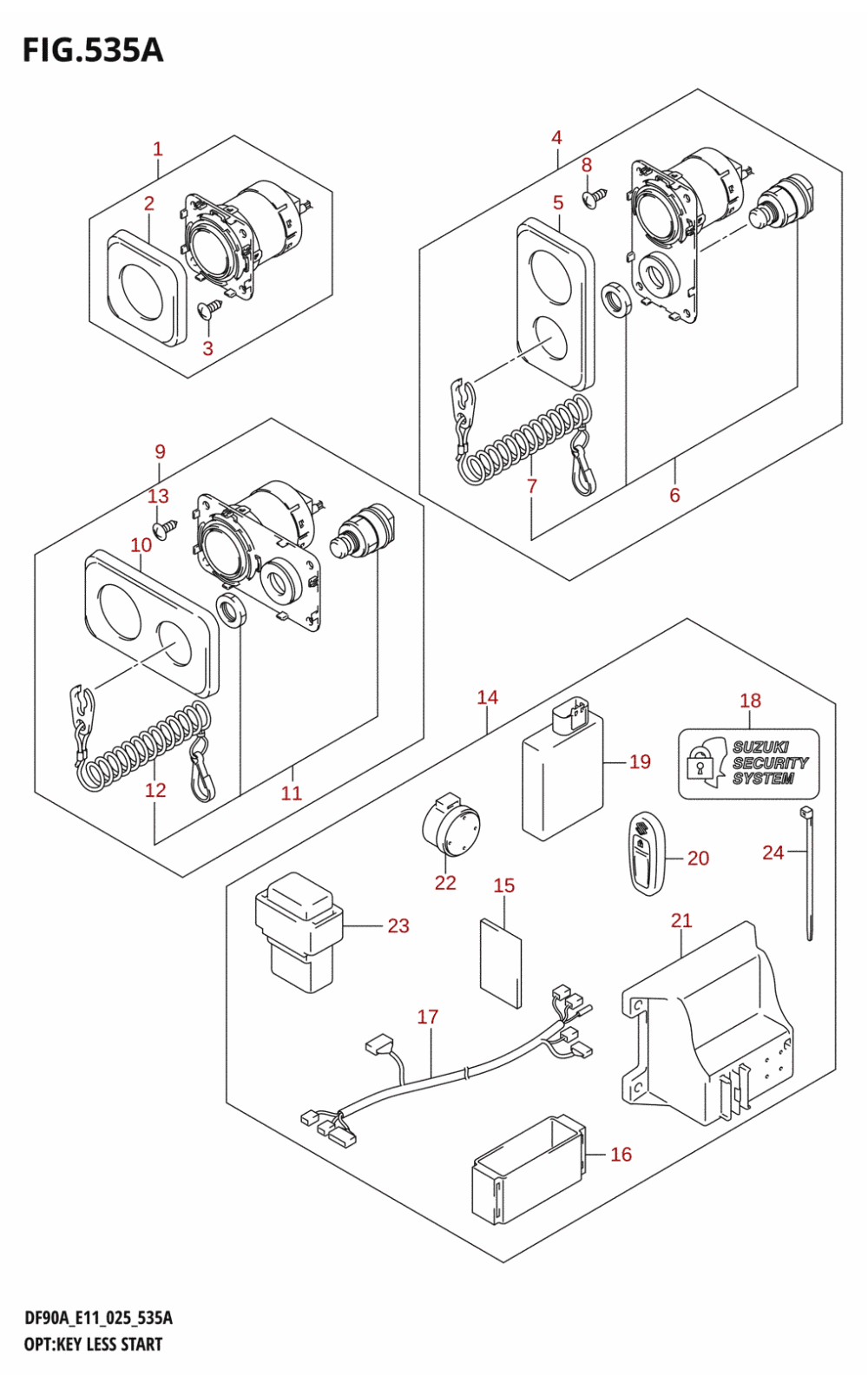 535A - OPT:KEY LESS START ((DF70A,DF80A,DF100B):E01,DF75A:E03,DF90A:E11)