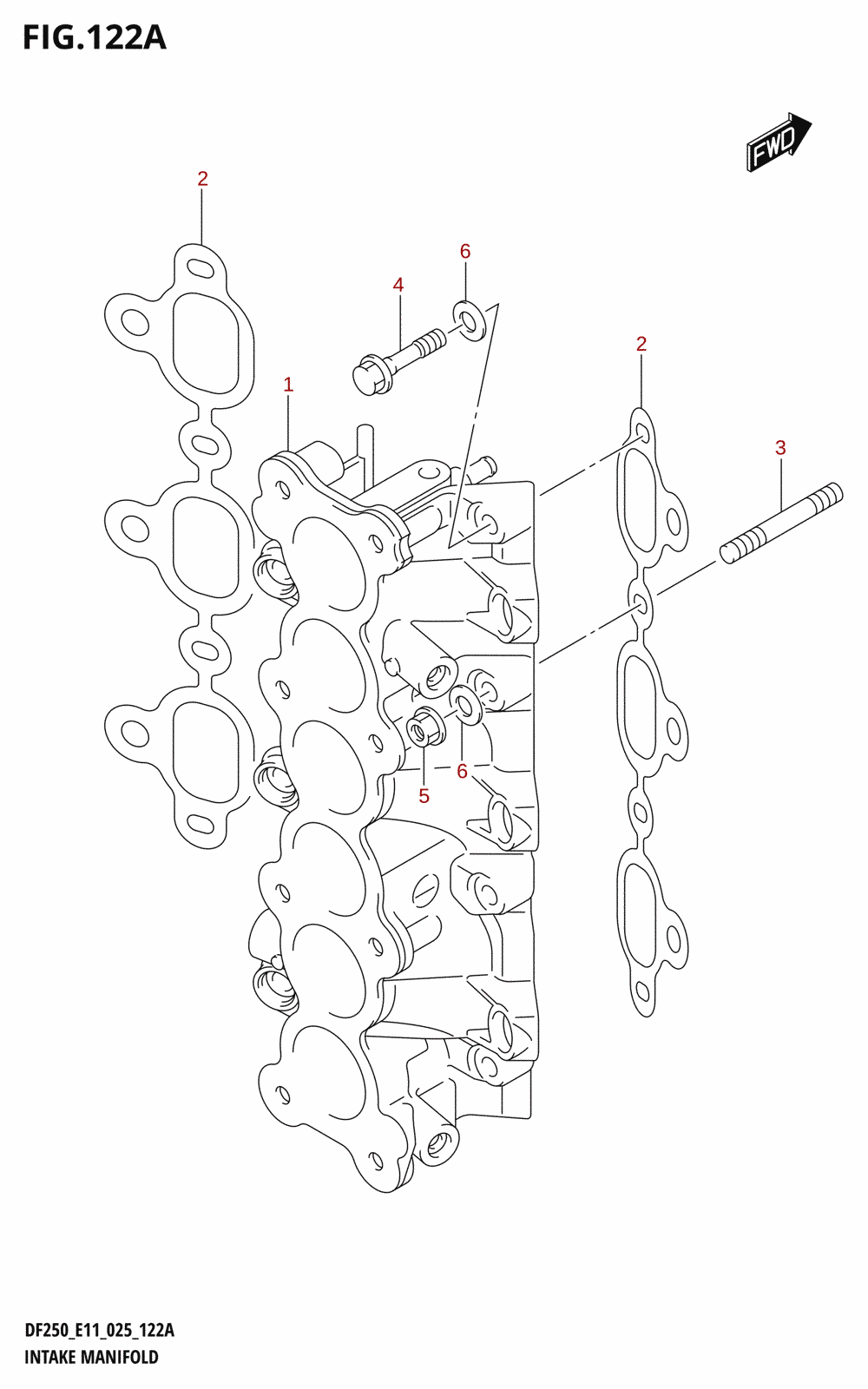 122A - INTAKE MANIFOLD