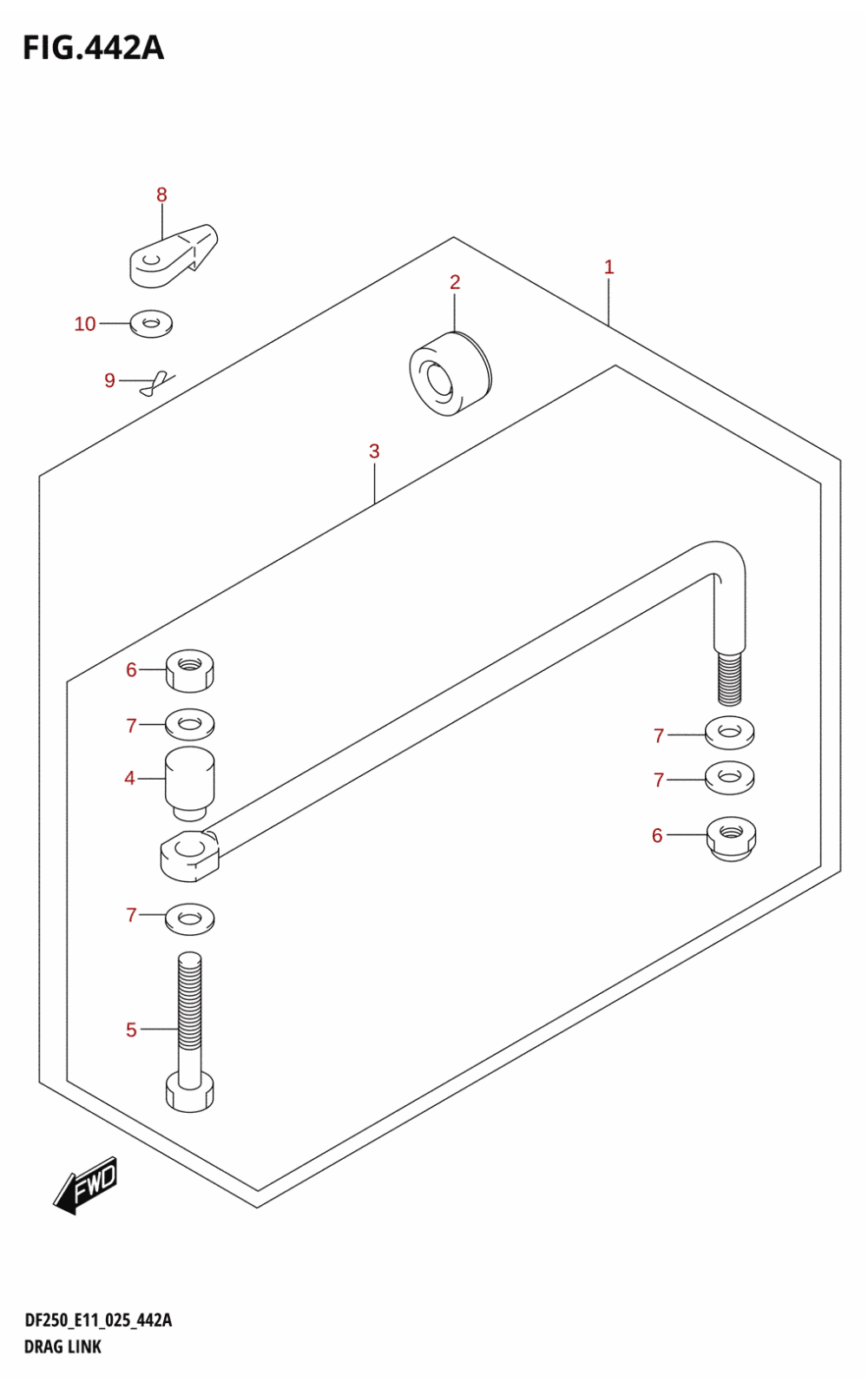 442A - DRAG LINK