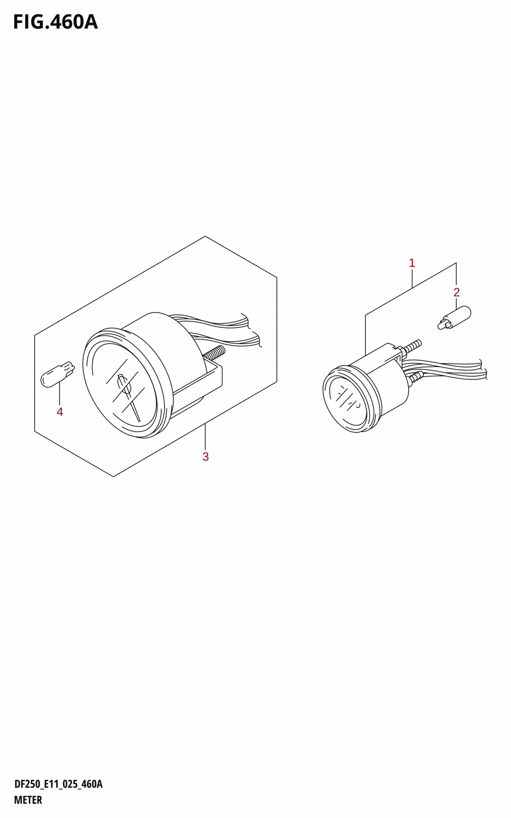 460A - METER (E01,E11,E40)