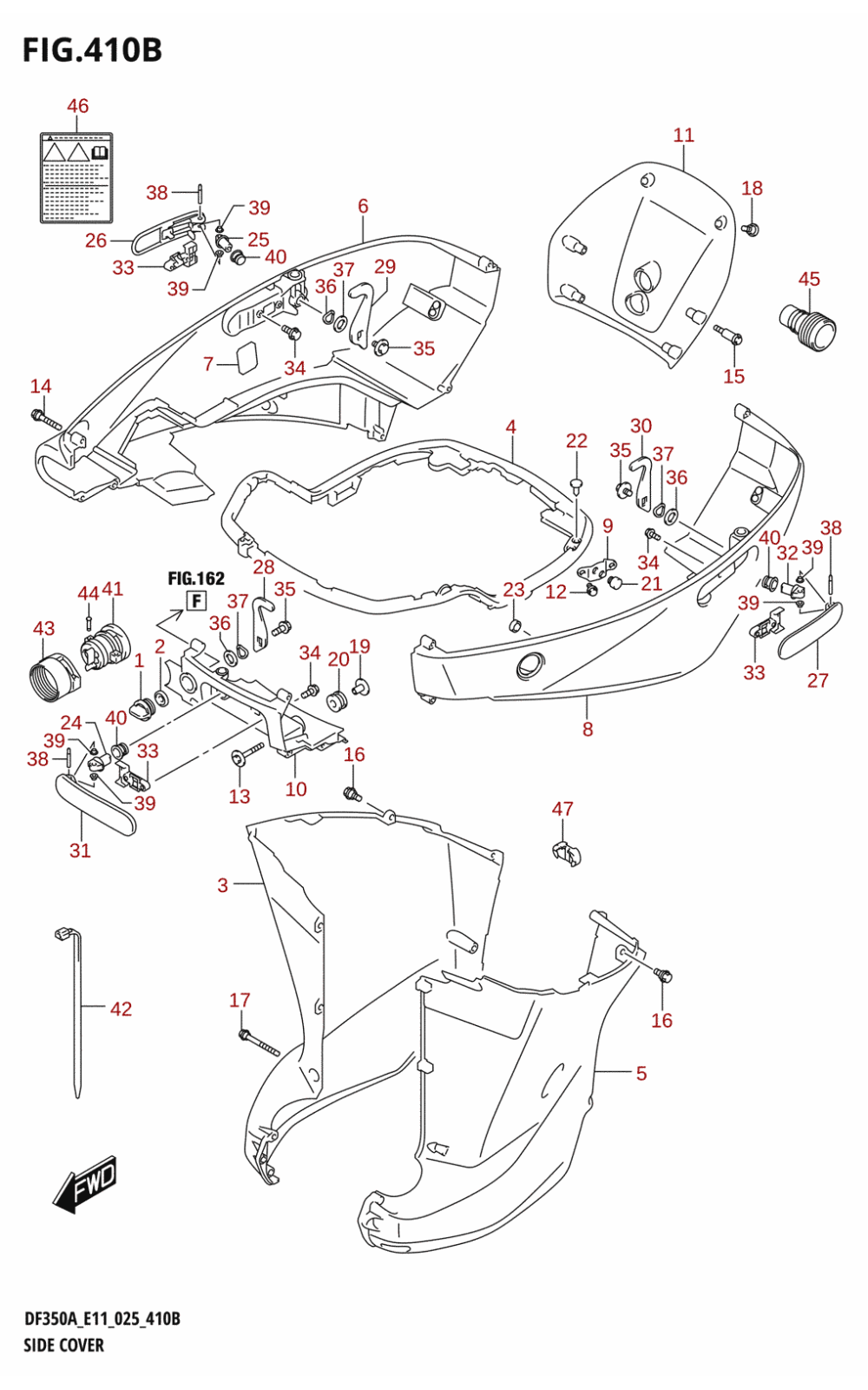 410B - SIDE COVER