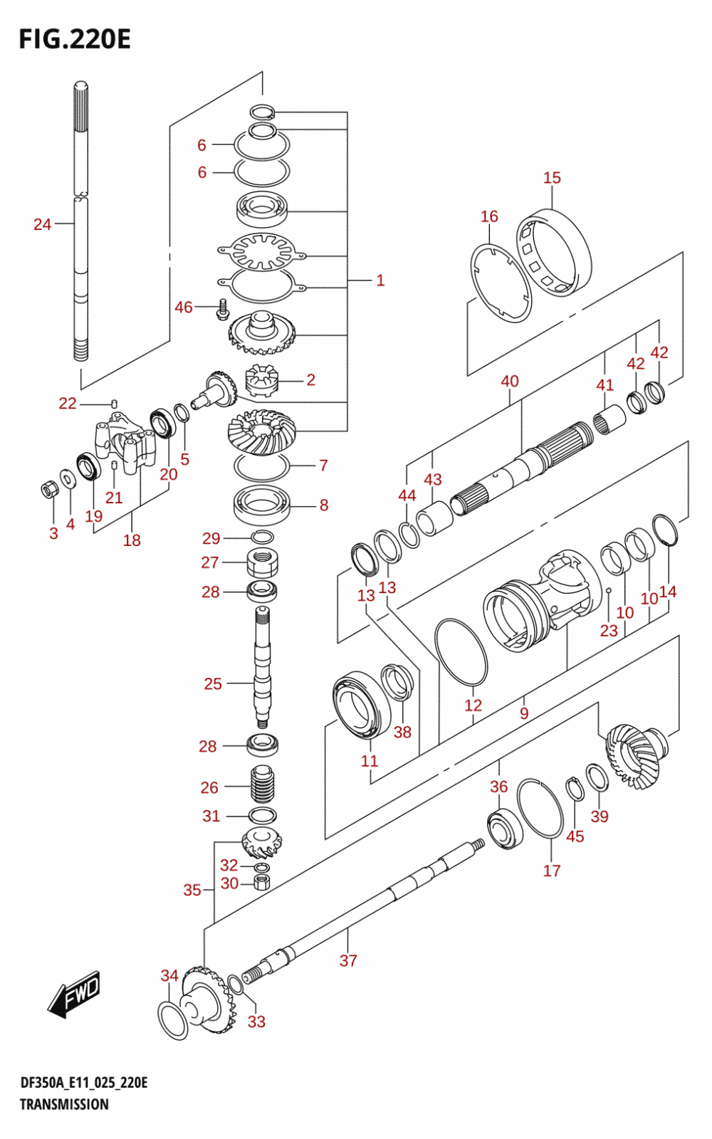 220E - TRANSMISSION (025)