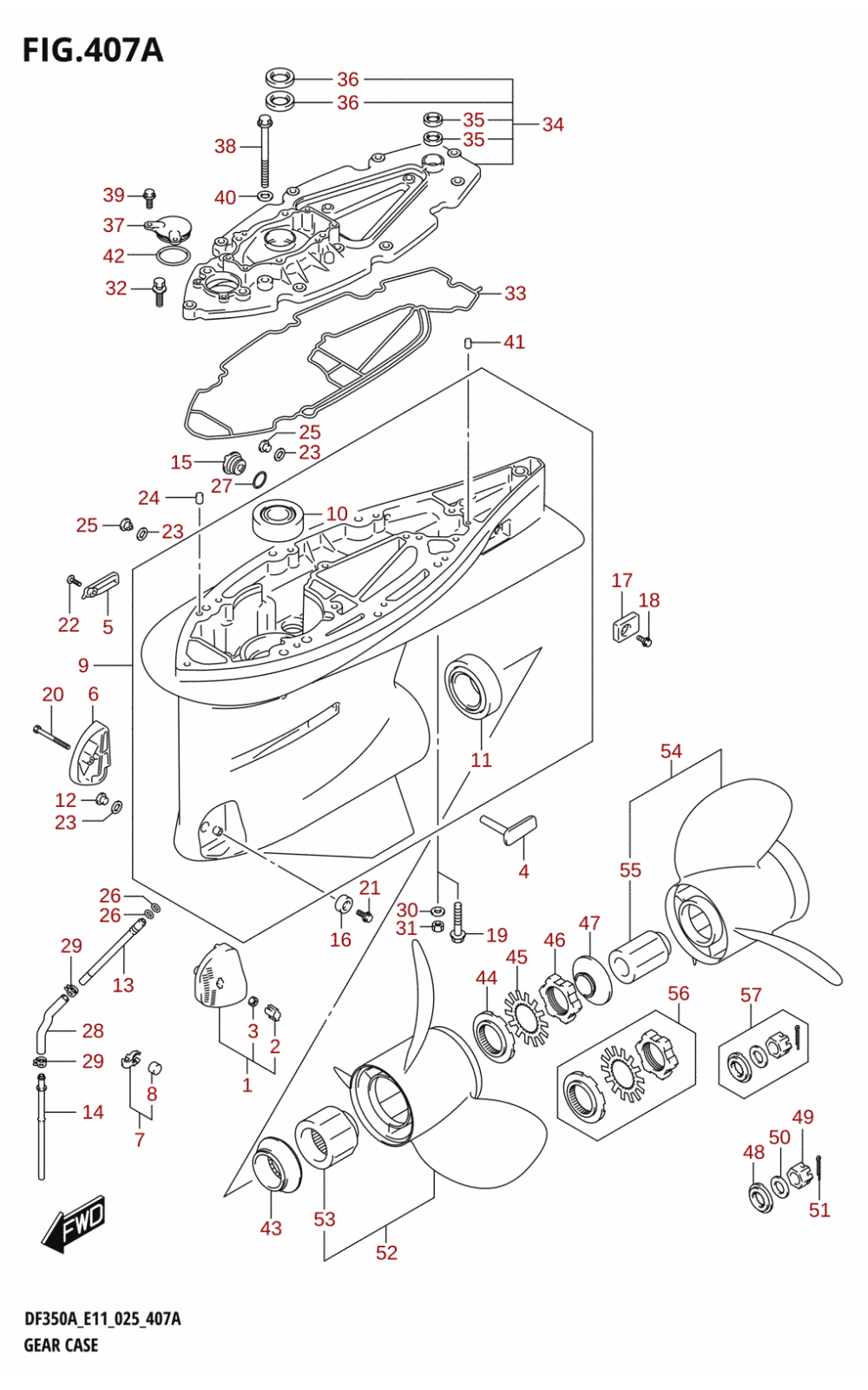 407A - GEAR CASE