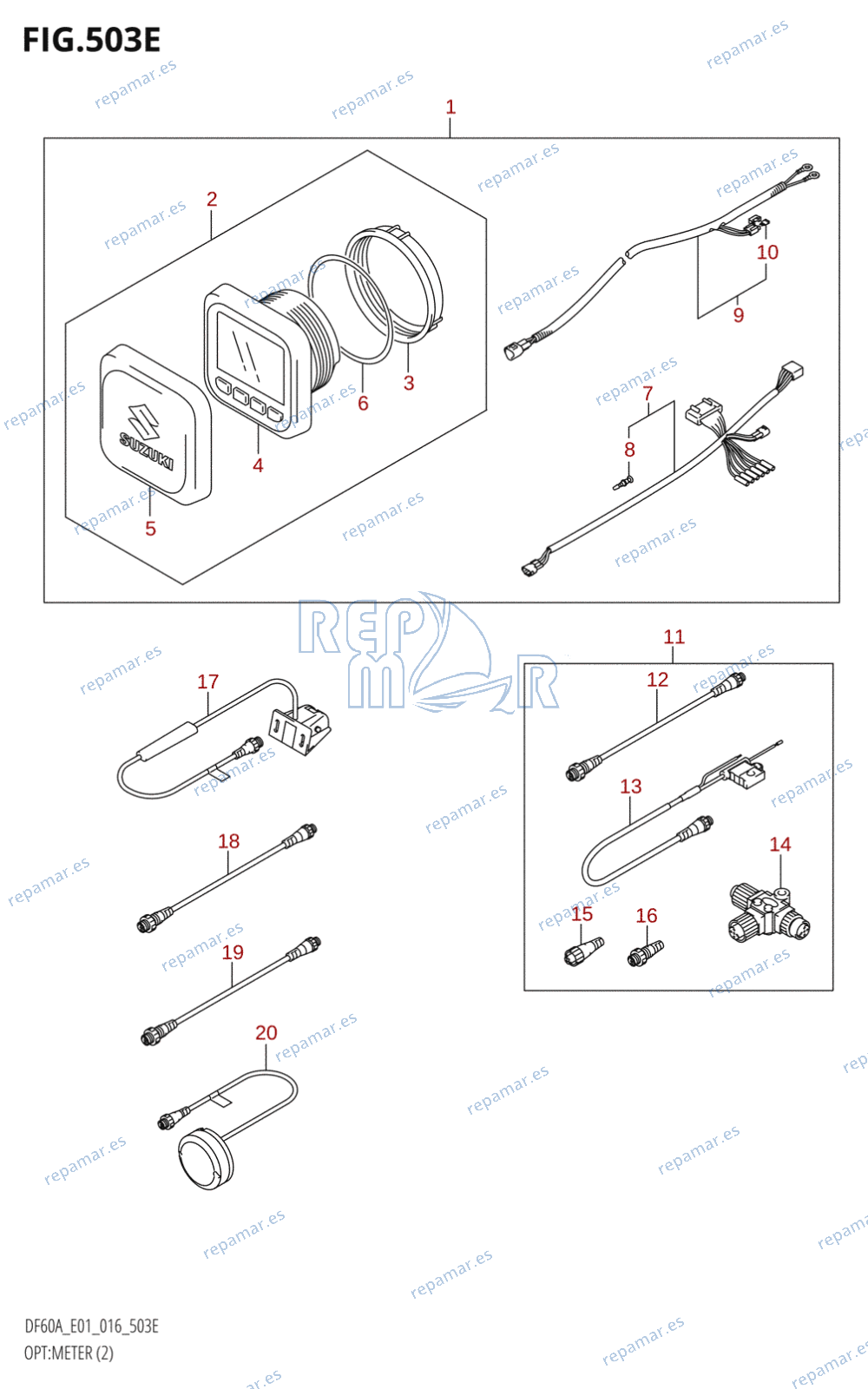 503E - OPT:METER (2) (DF50A:E01)