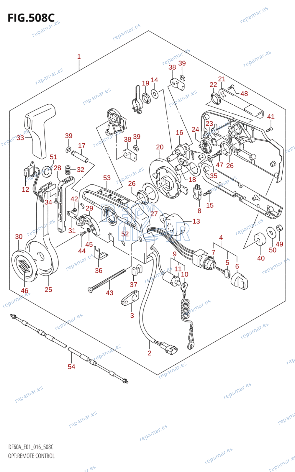 508C - OPT:REMOTE CONTROL (DF50A:E01)