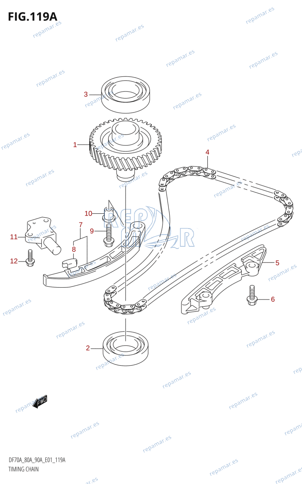 119A - TIMING CHAIN