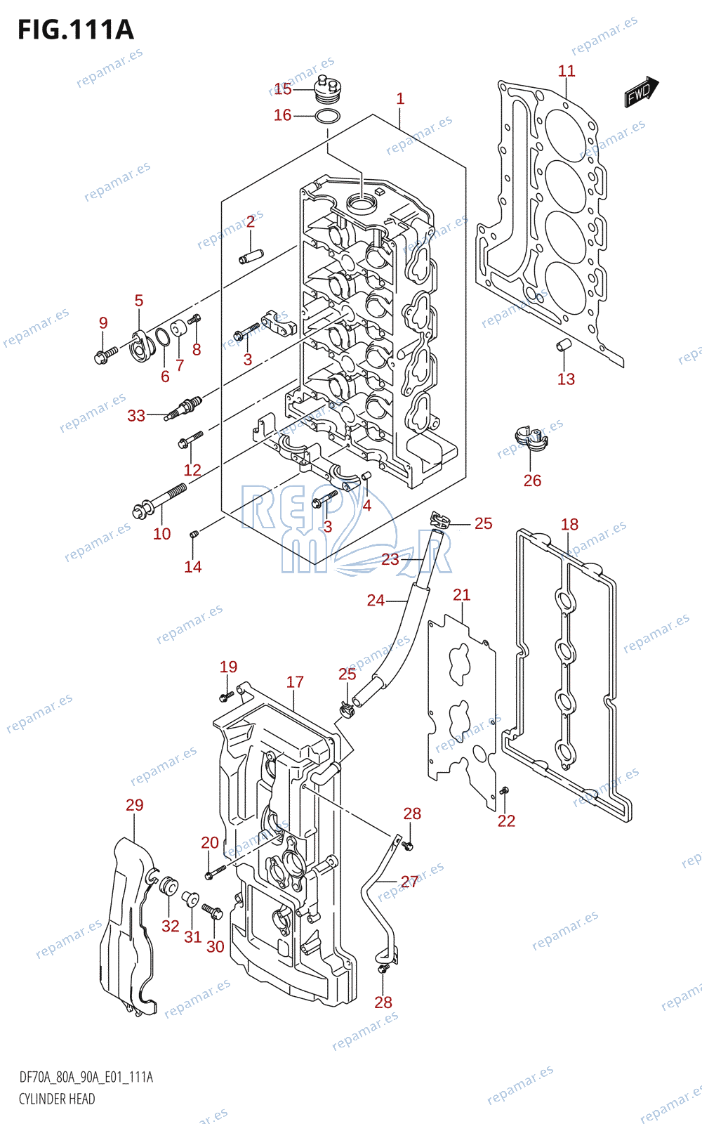 111A - CYLINDER HEAD