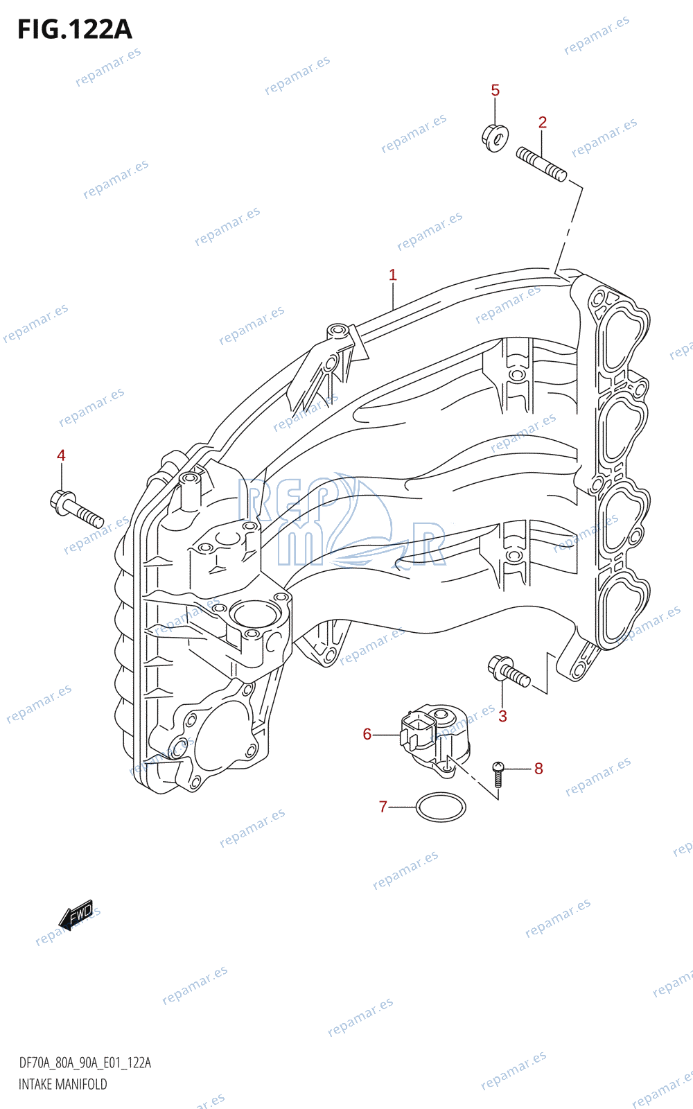 122A - INTAKE MANIFOLD