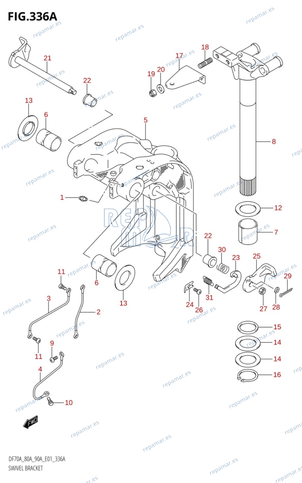 336A - SWIVEL BRACKET