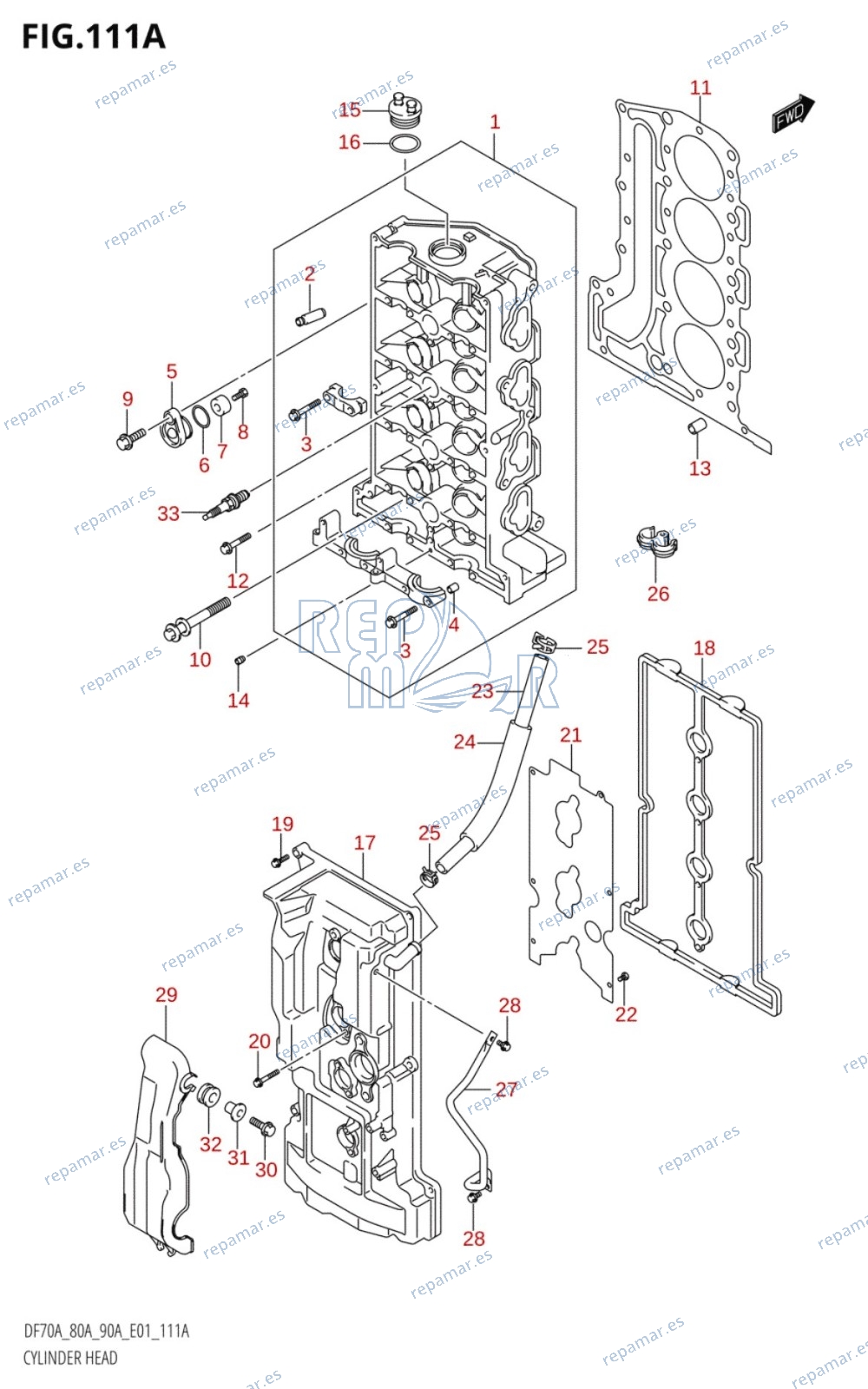 111A - CYLINDER HEAD