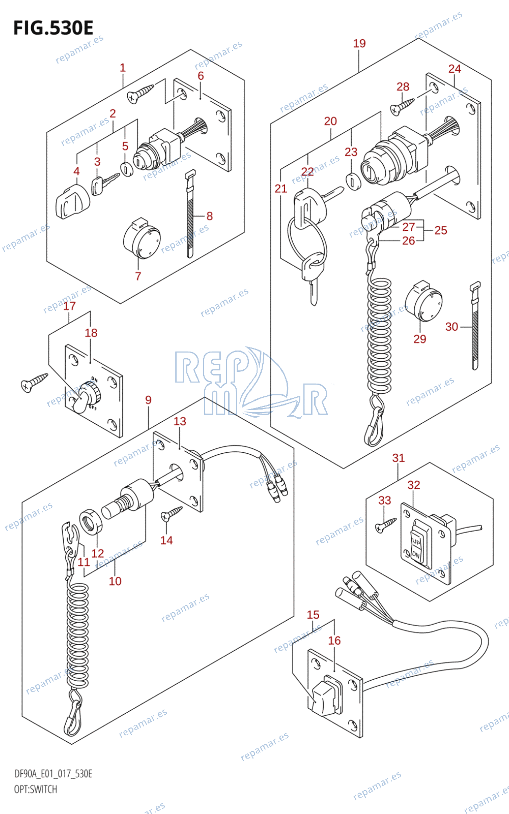 530E - OPT:SWITCH (DF90A:E01)