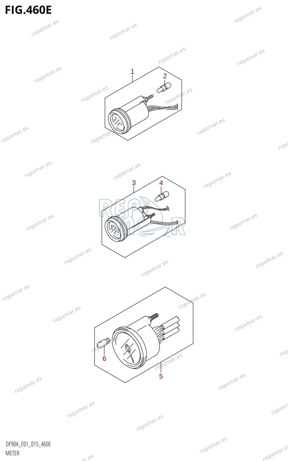 460E - METER (DF90A:E01)