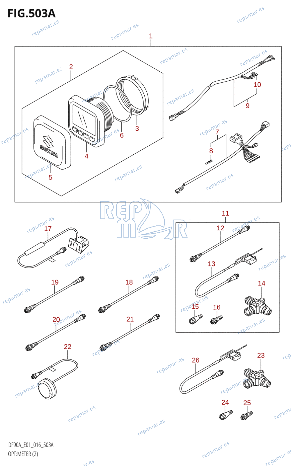 503A - OPT:METER (2) (DF90A:E01)