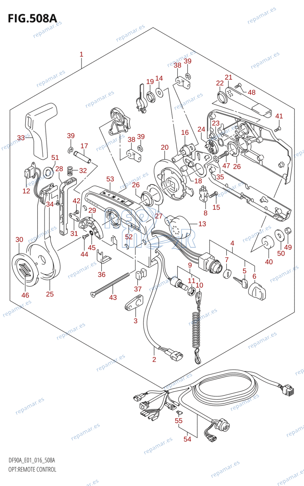 508A - OPT:REMOTE CONTROL (DF90A:E01)