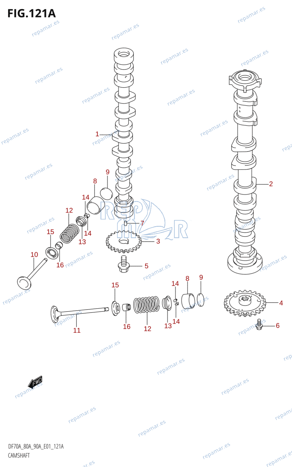 121A - CAMSHAFT