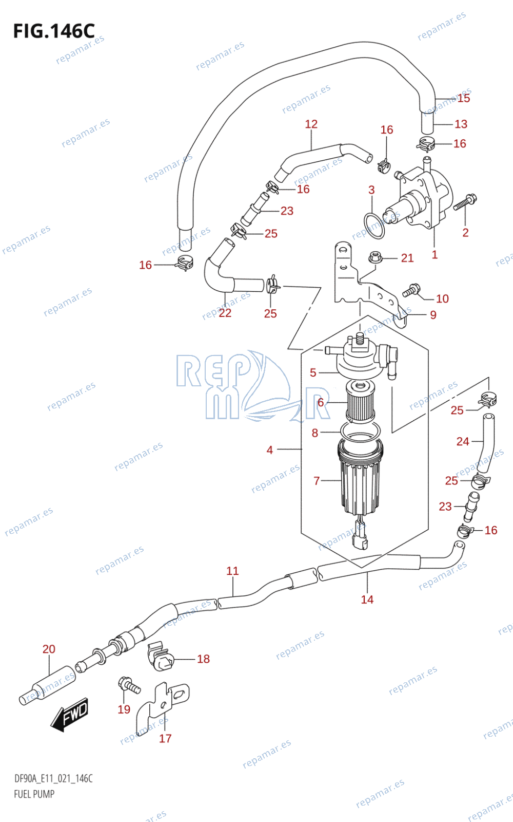 146C - FUEL PUMP (021)