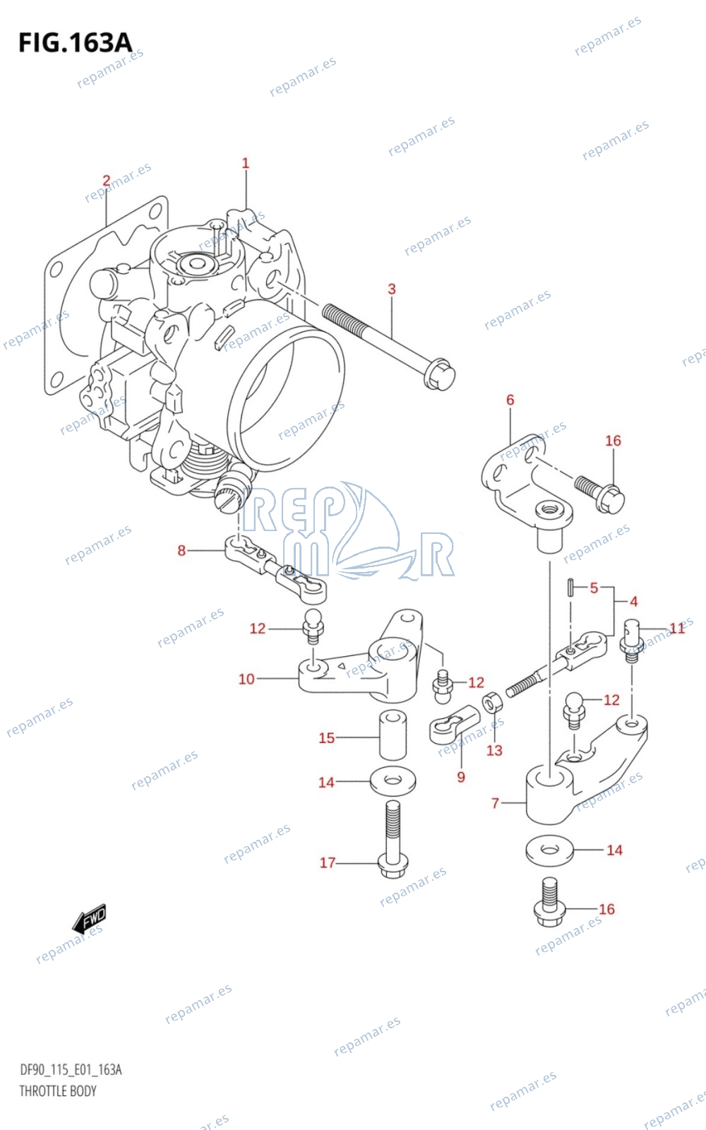 163A - THROTTLE BODY