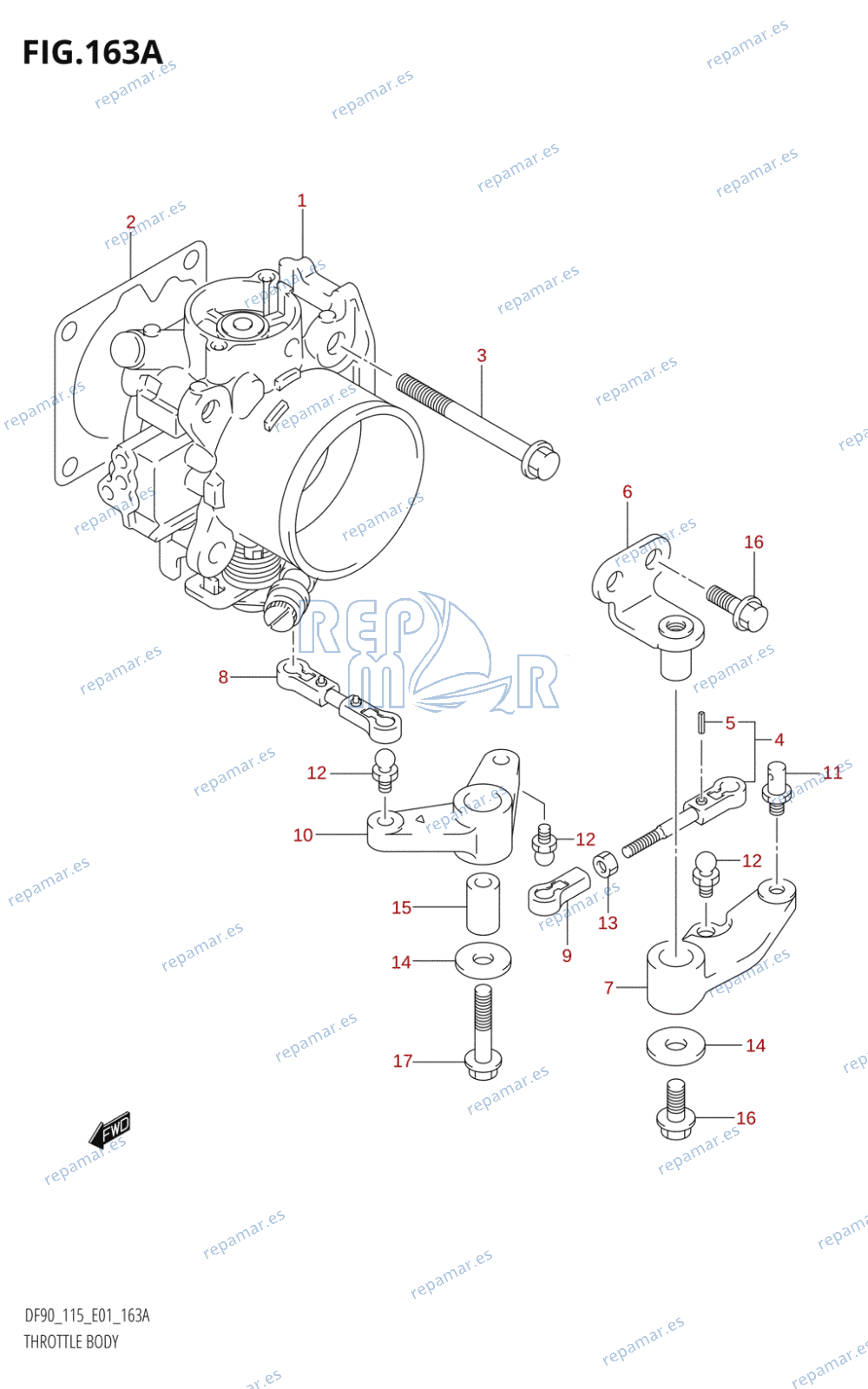 163A - THROTTLE BODY