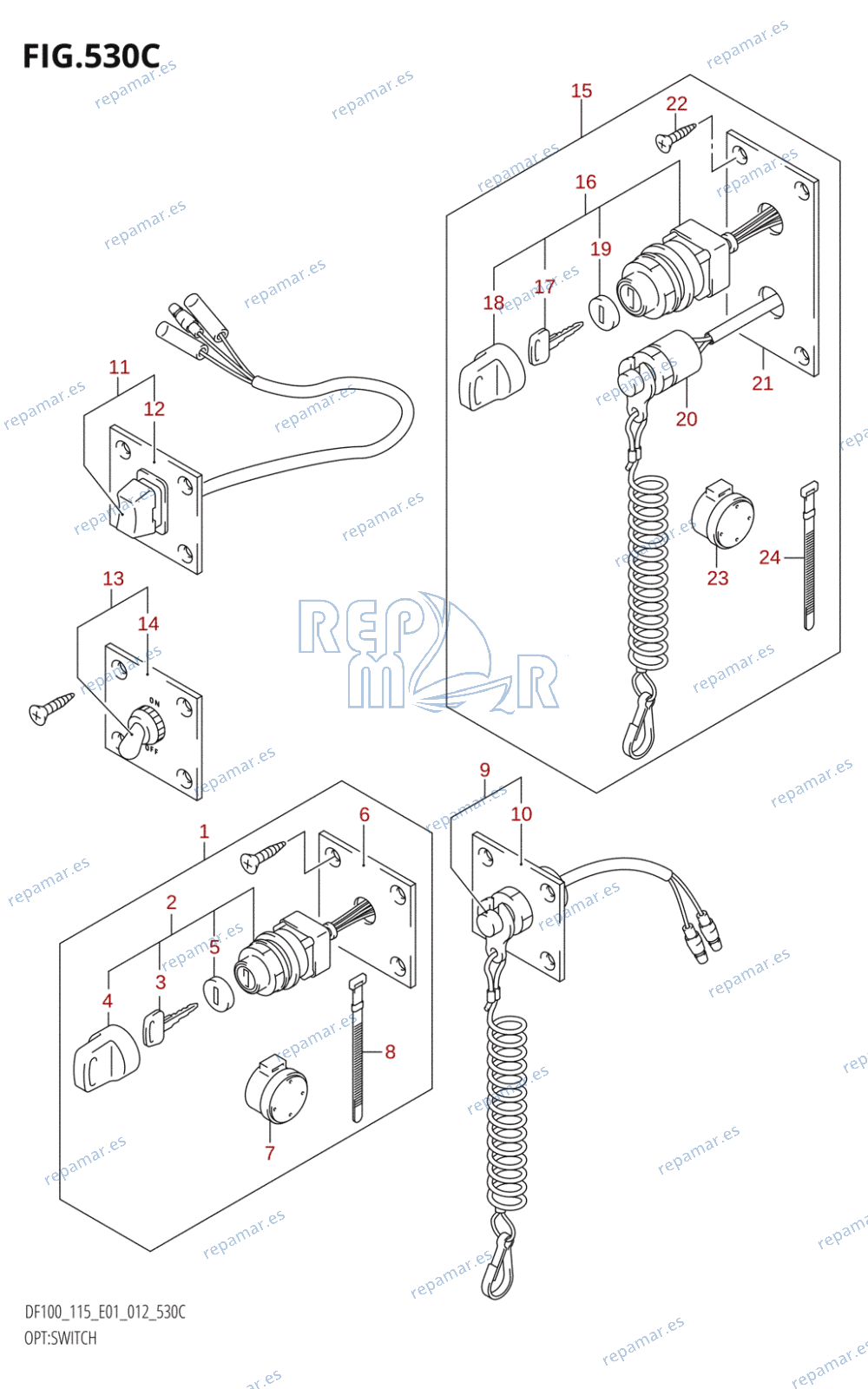 530C - OPT:SWITCH (DF115T:E01)