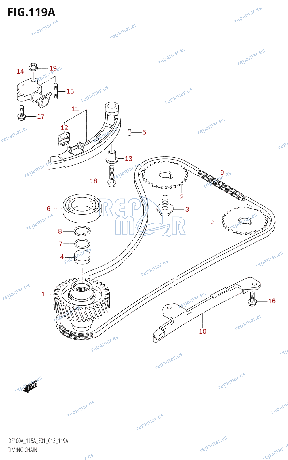 119A - TIMING CHAIN