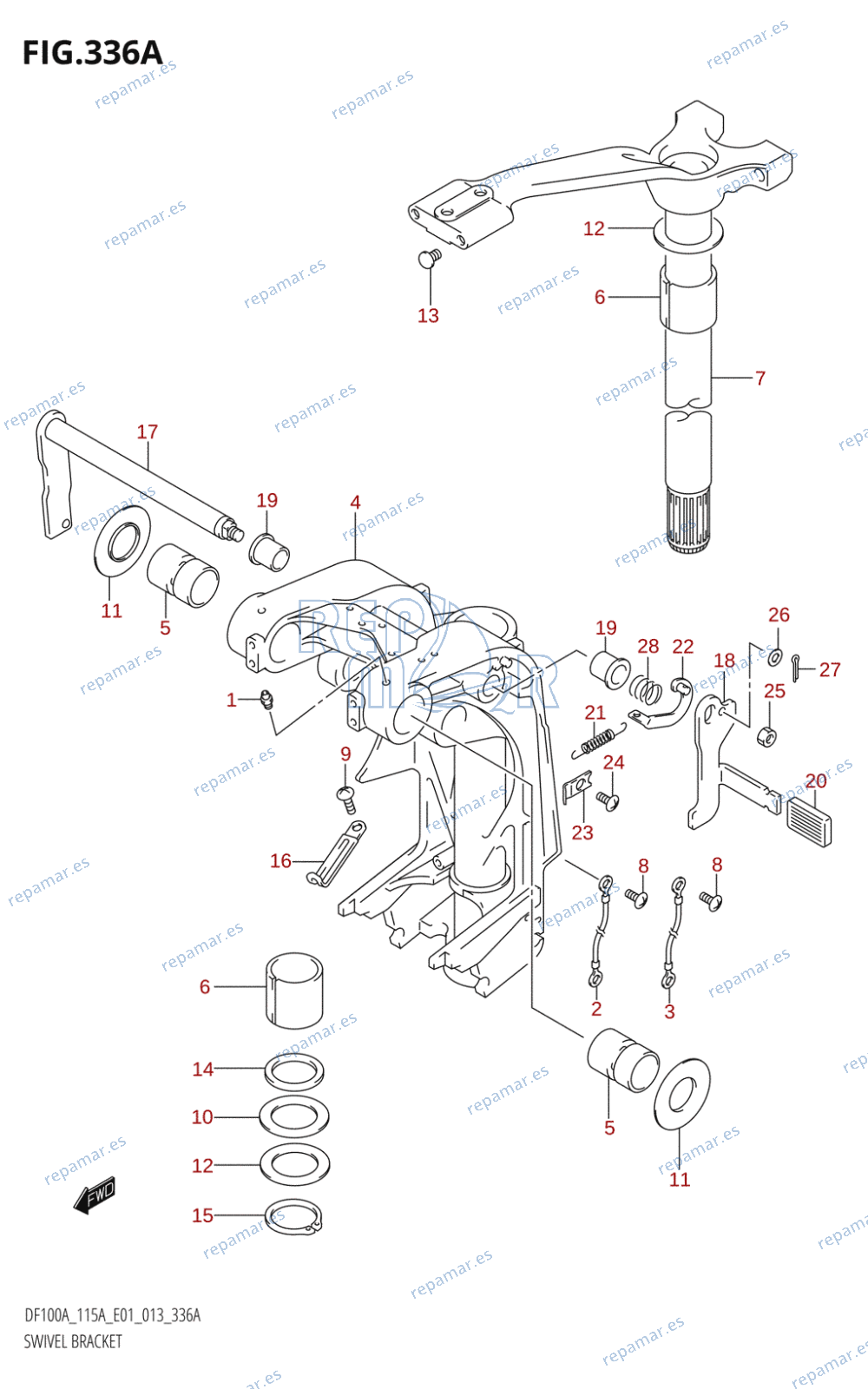 336A - SWIVEL BRACKET