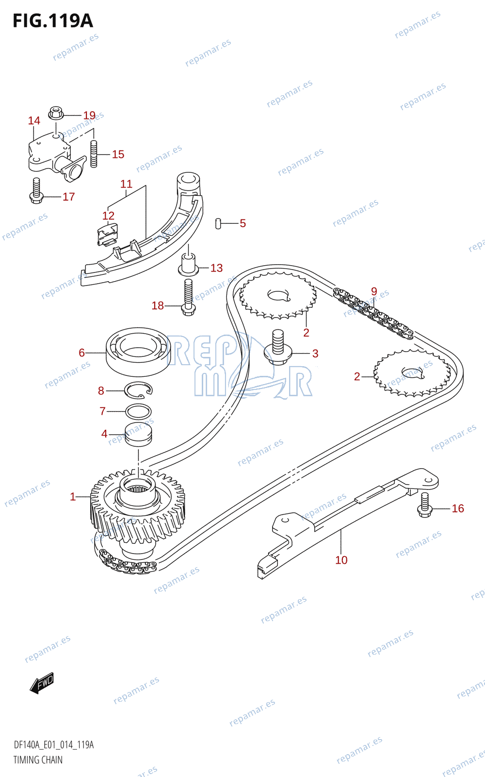 119A - TIMING CHAIN