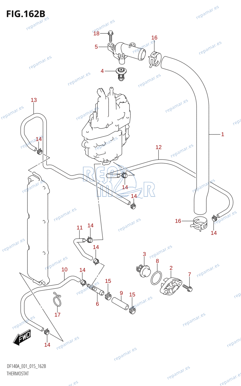 162B - THERMOSTAT (DF115AT:E01)