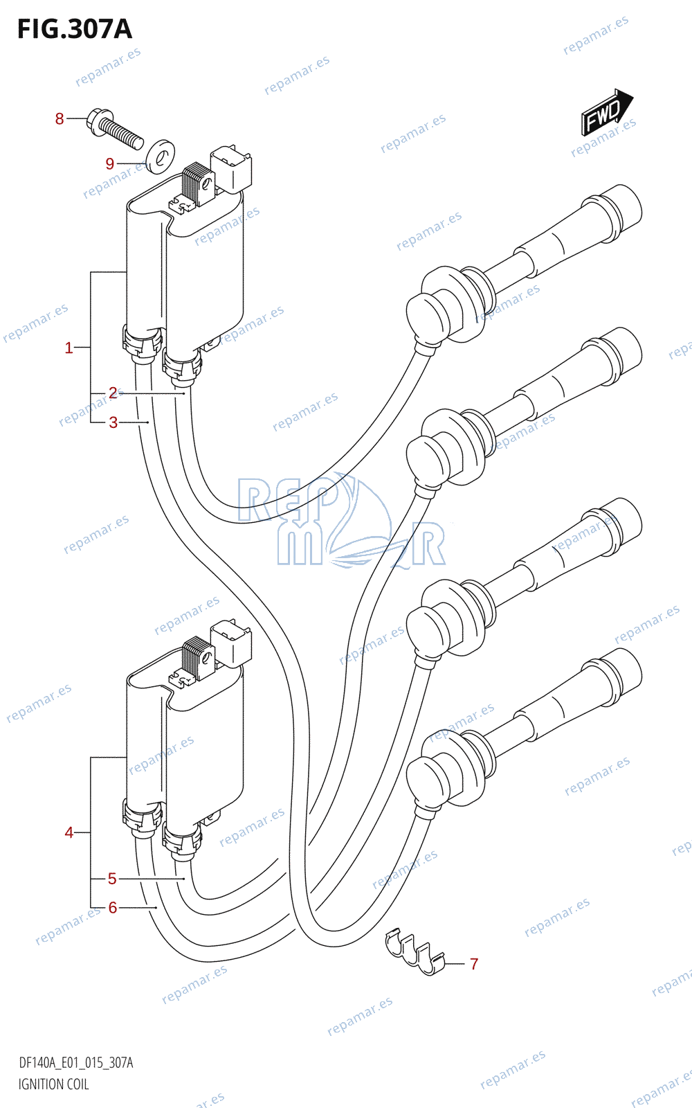 307A - IGNITION COIL