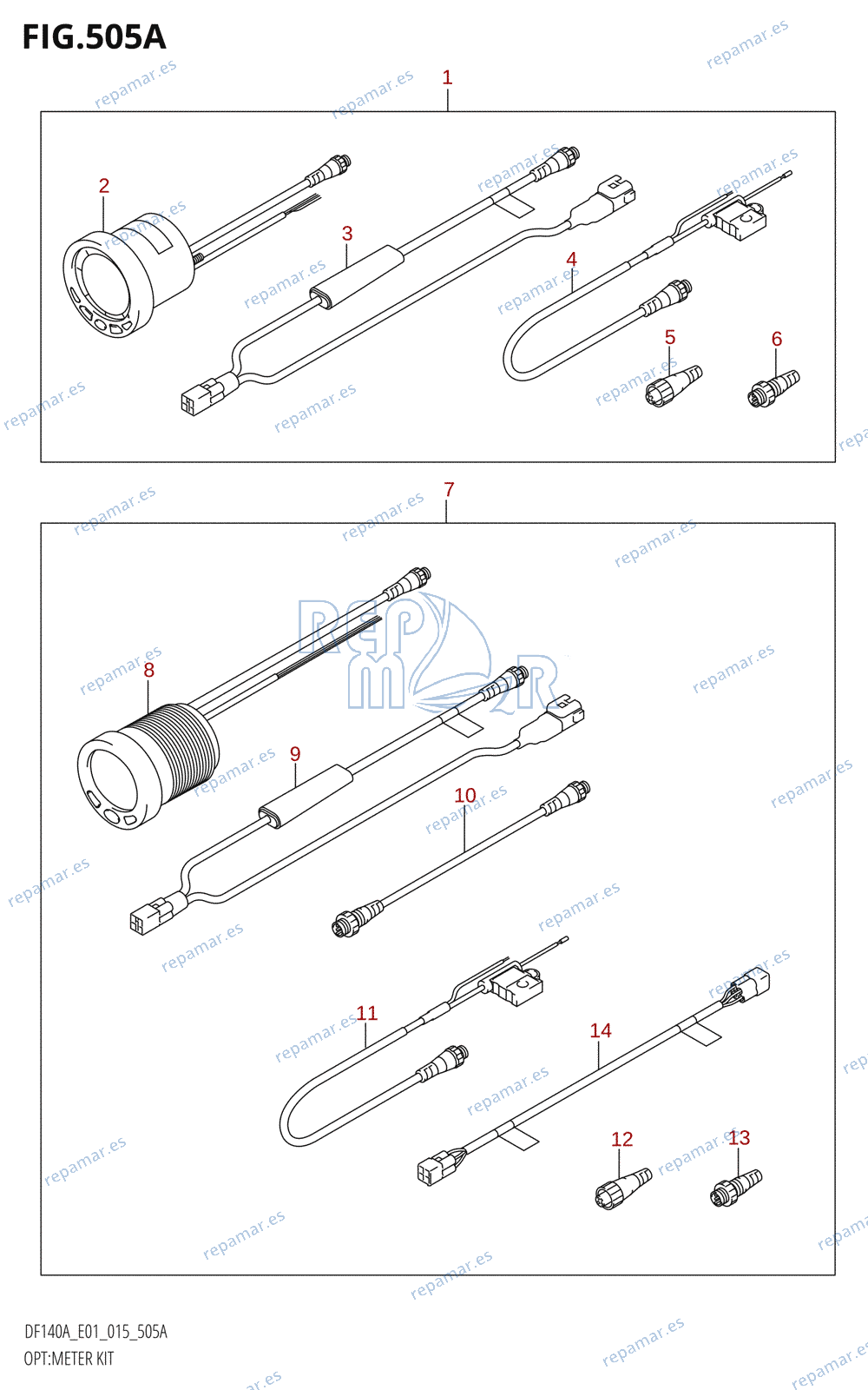 505A - OPT:METER KIT