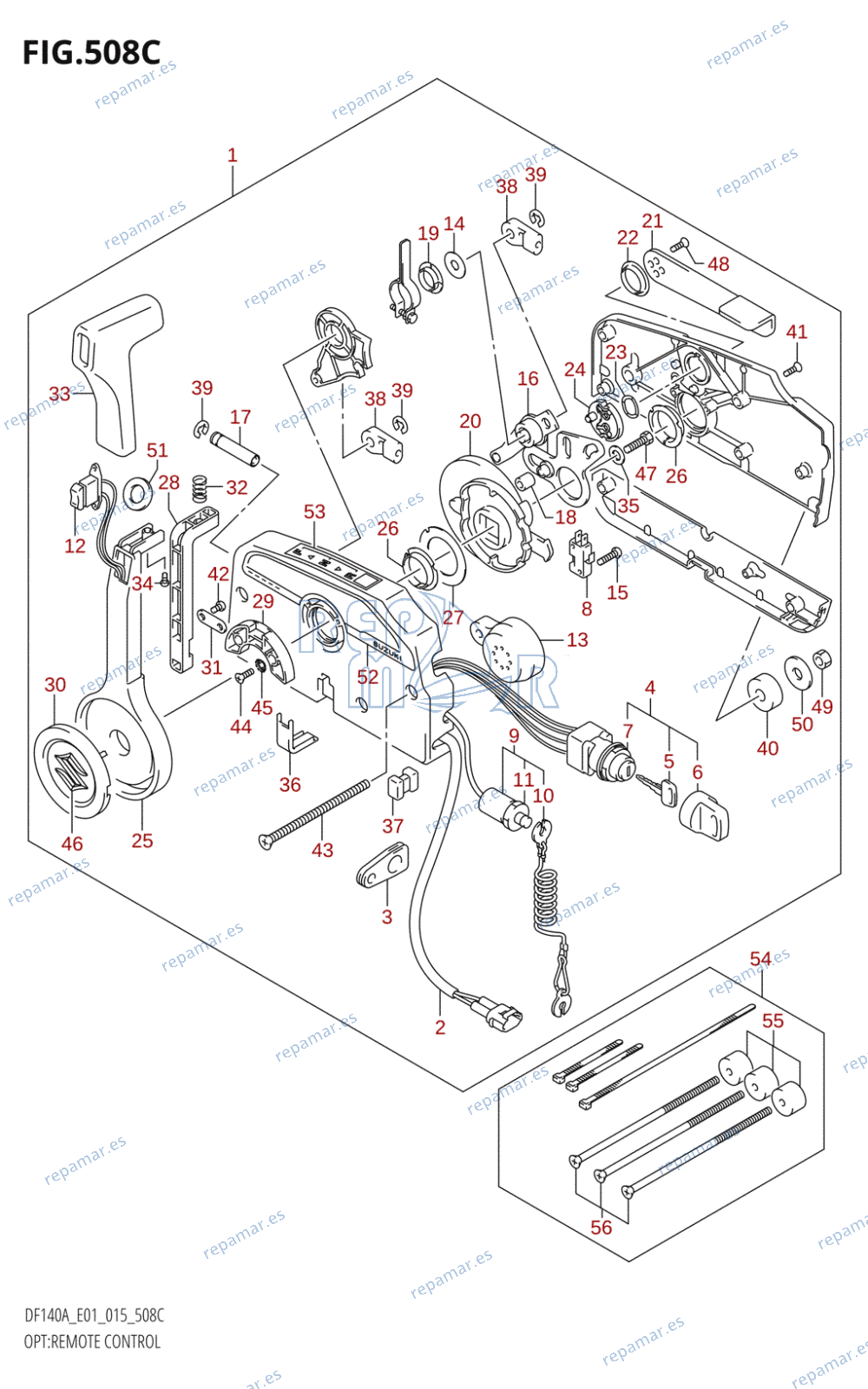 508C - OPT:REMOTE CONTROL (DF115AT:E01)