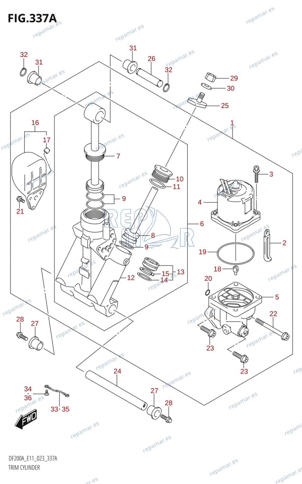 337A - TRIM CYLINDER