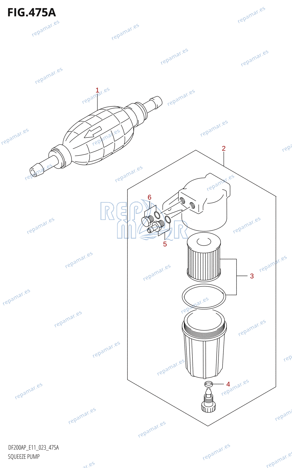 475A - SQUEEZE PUMP (E03,E11)