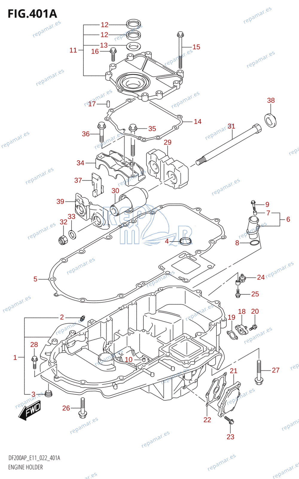 401A - ENGINE HOLDER