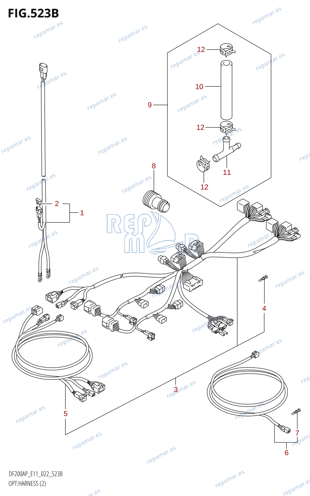 523B - OPT:HARNESS (2) (022)