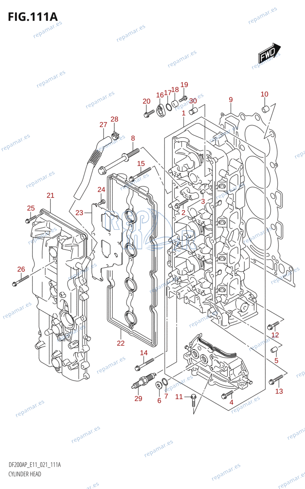 111A - CYLINDER HEAD