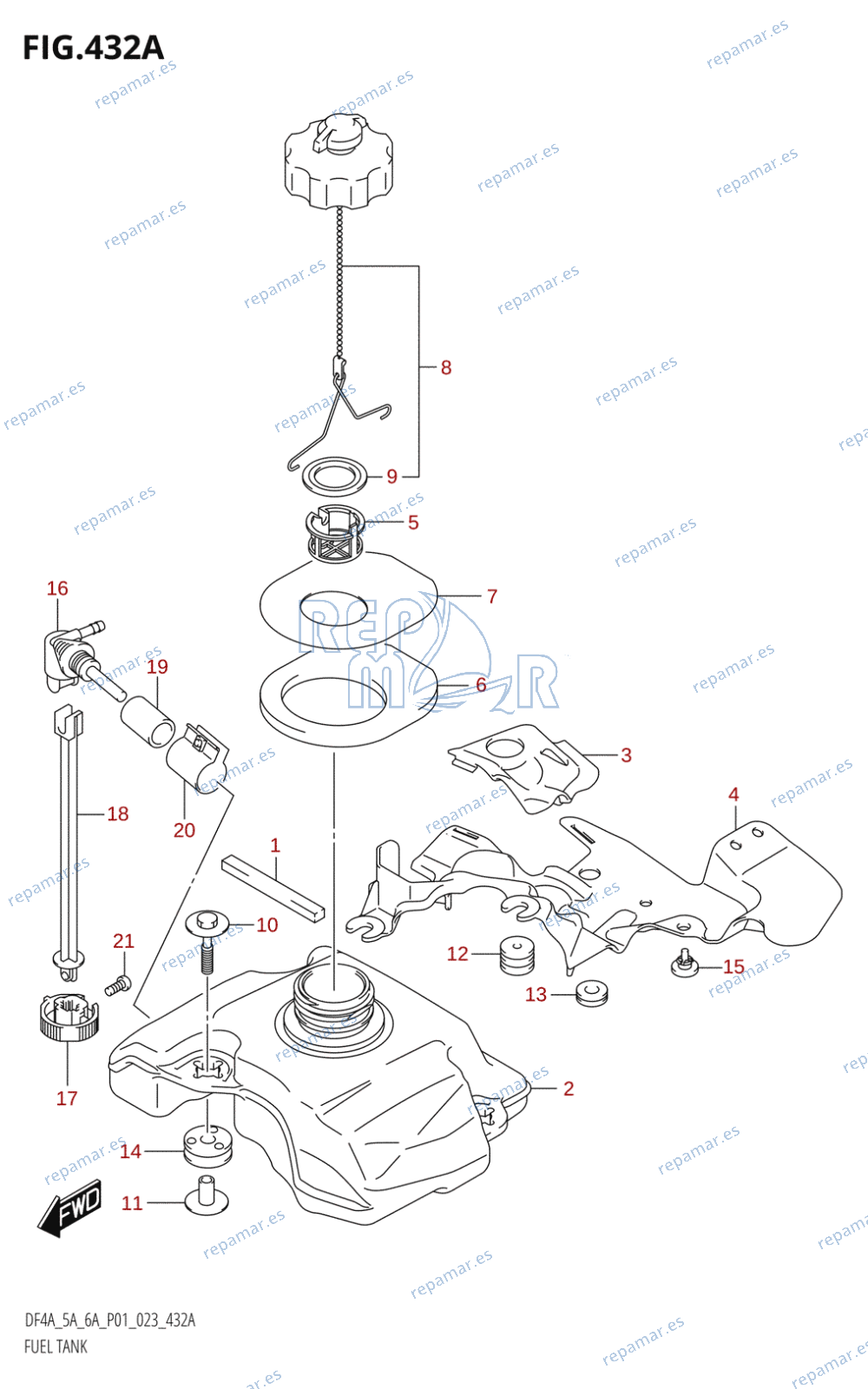 432A - FUEL TANK