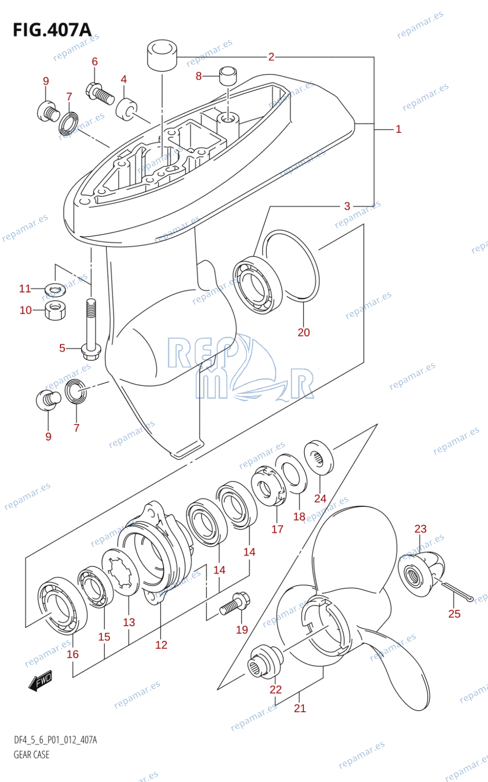 407A - GEAR CASE