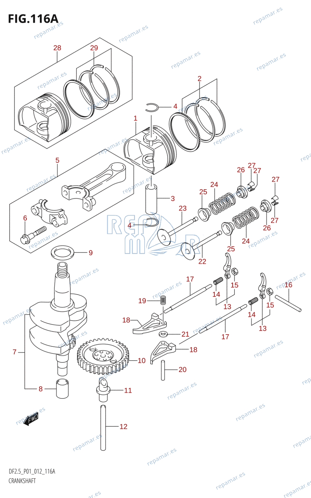 116A - CRANKSHAFT