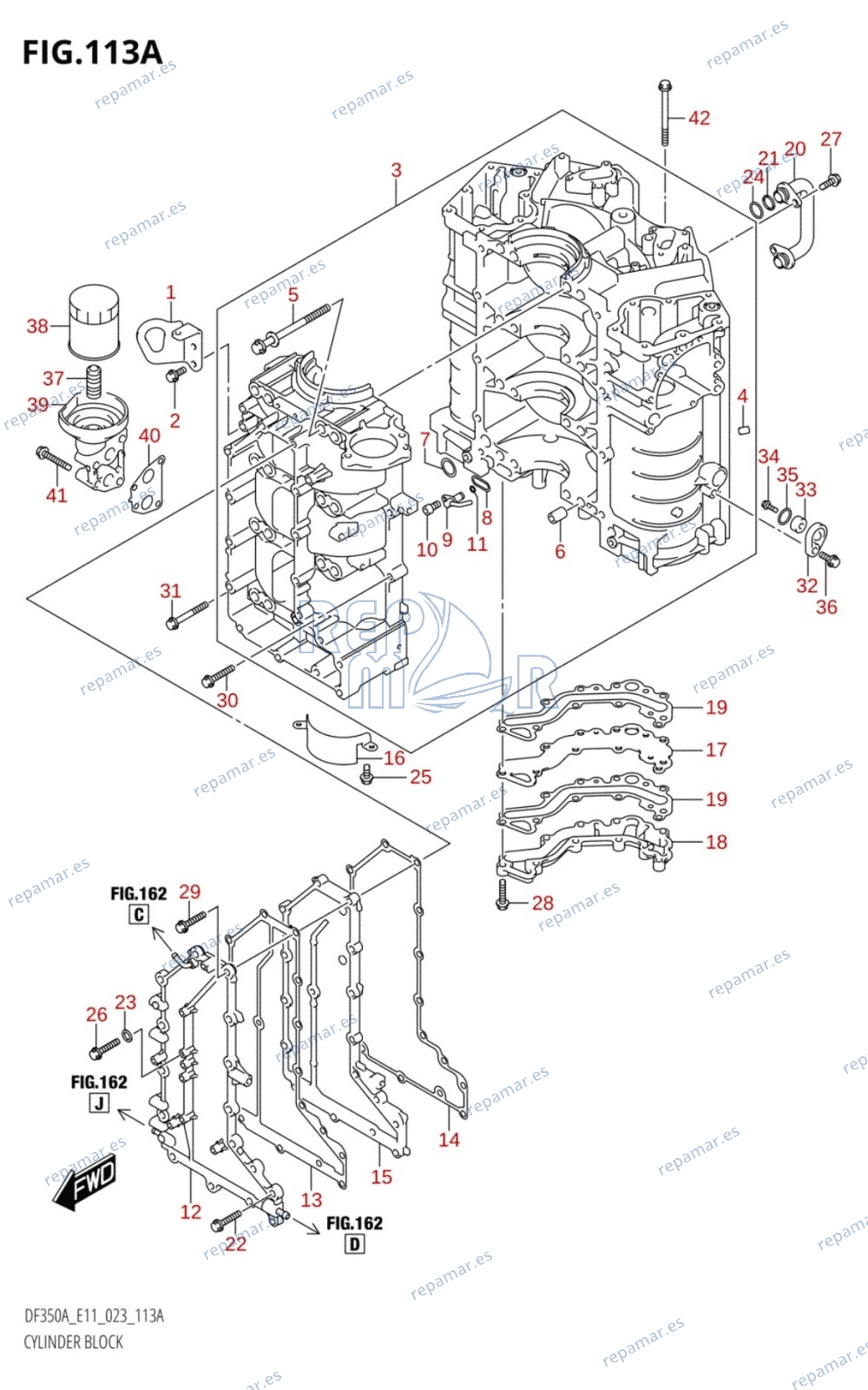 113A - CYLINDER BLOCK